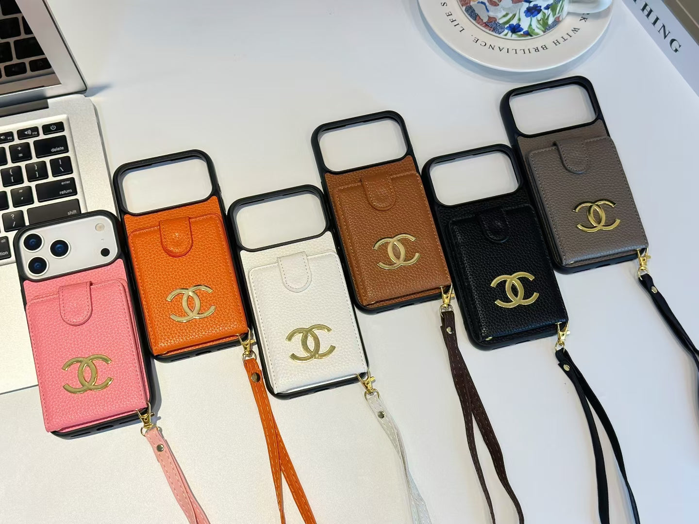 Chanel Luxury Leather iPhone Case