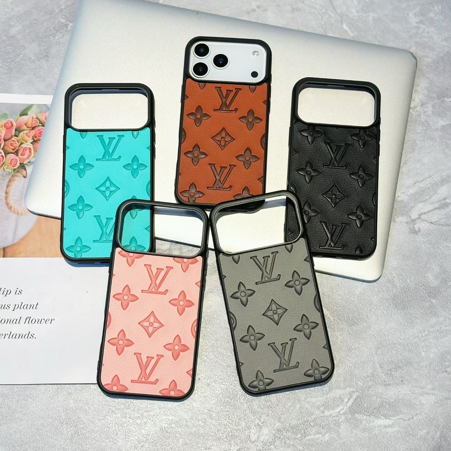 Louis V Luxury Phone Case For iPhone 17/ 16 / 15 / 14
