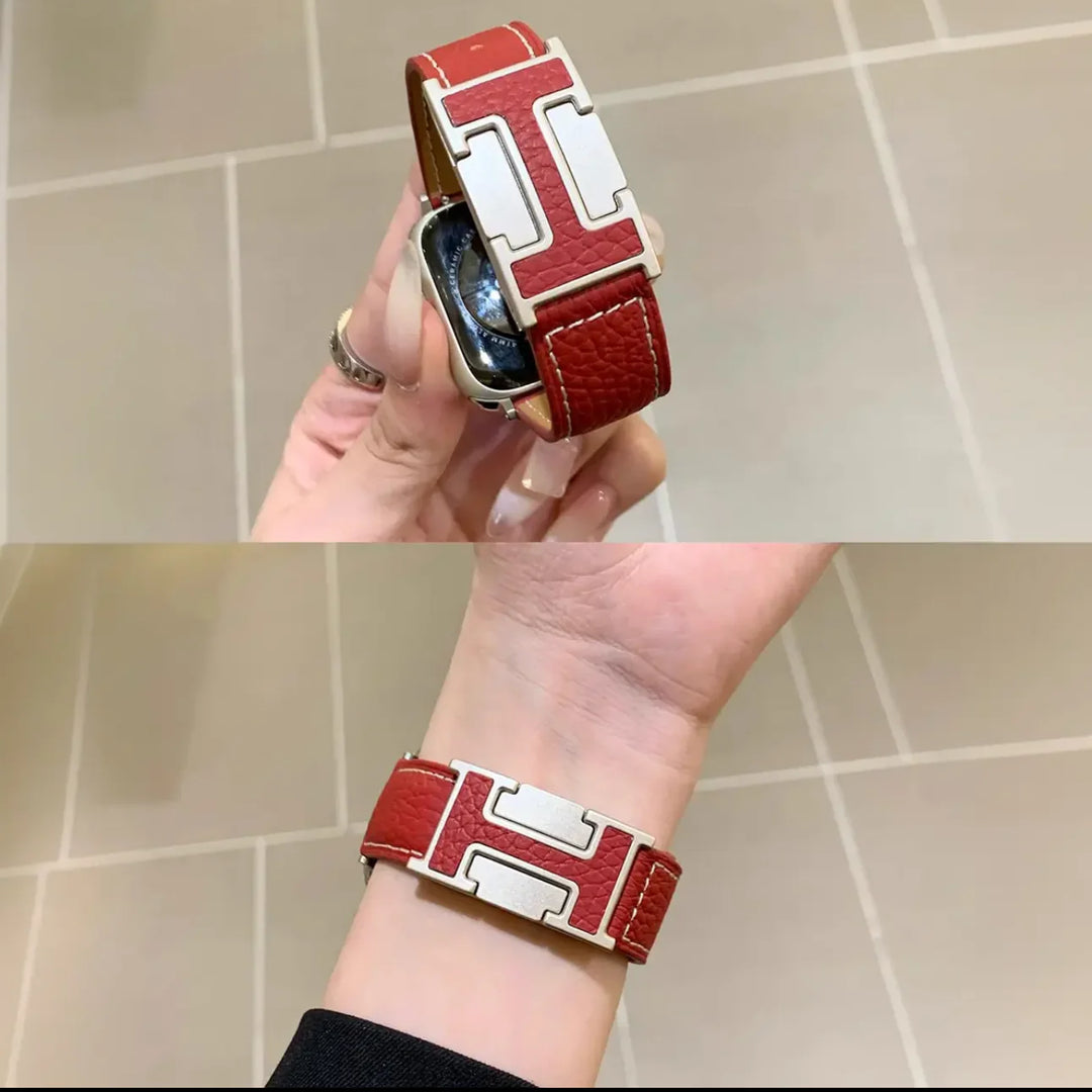 Fashion Hermes Leather Strap