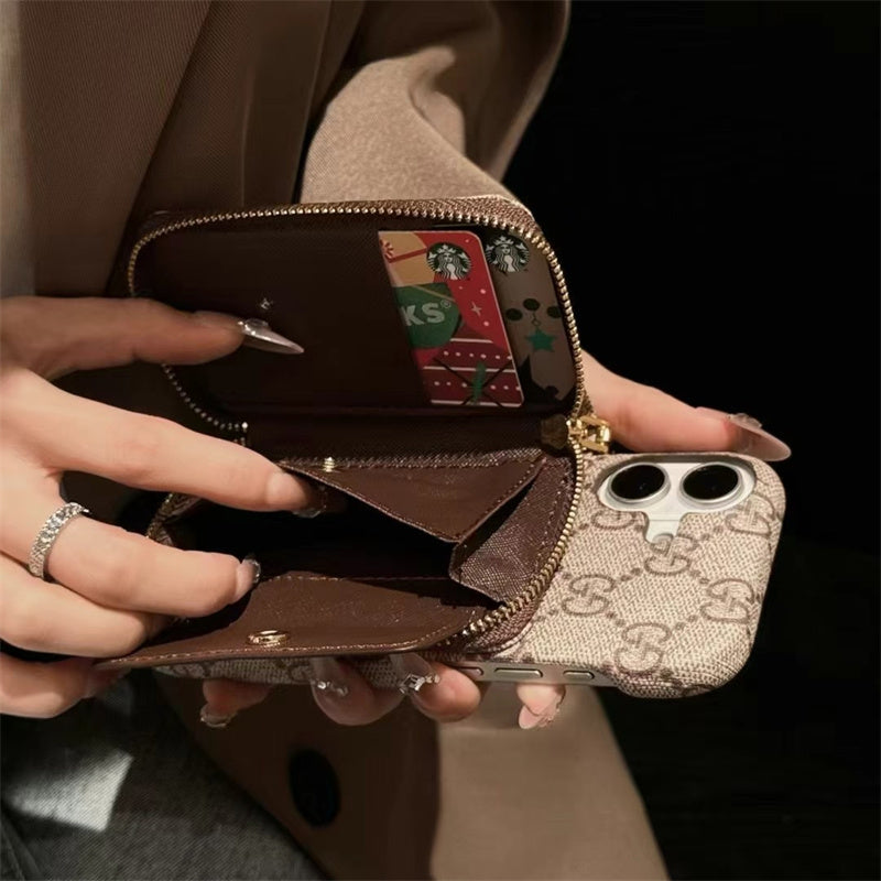 Gucci iPhone 17 Air case – monogram designer premium GG monogram designer phone cover