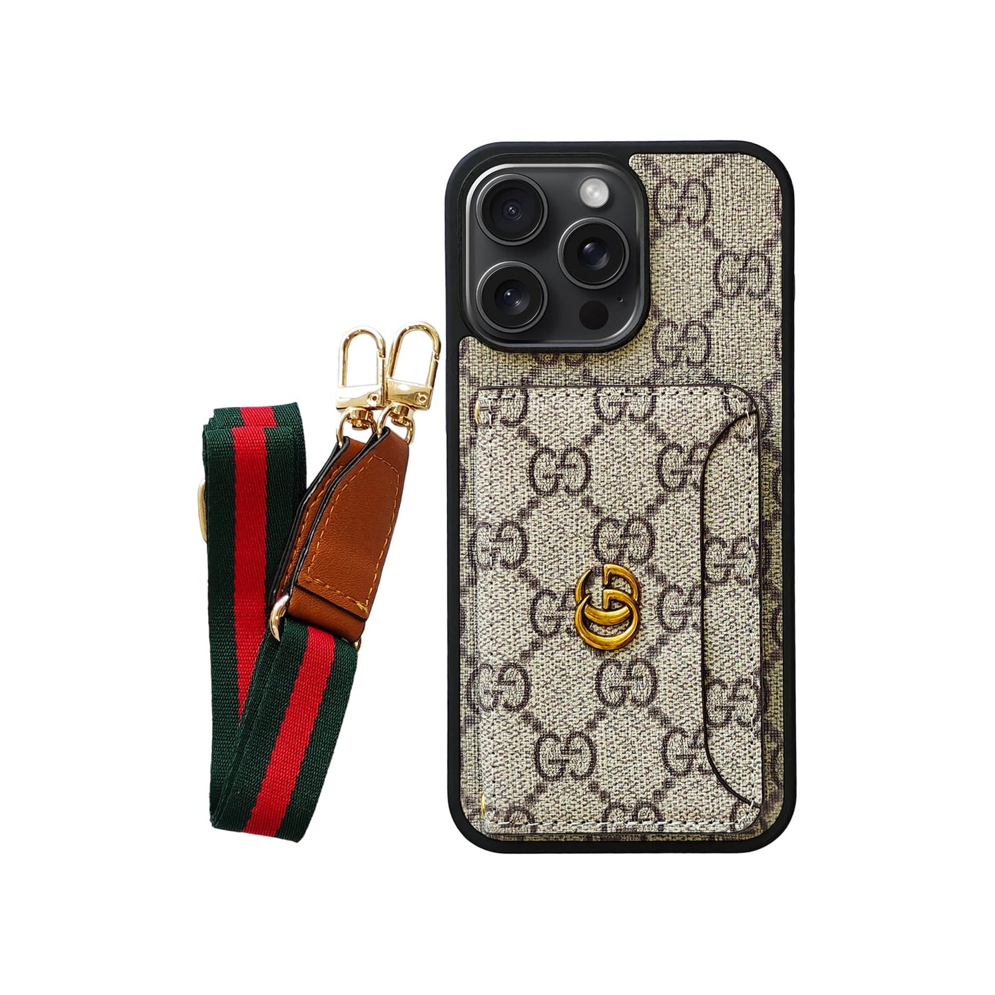 Gucci iPhone 17 case – luxury designer premium GG monogram designer phone cover