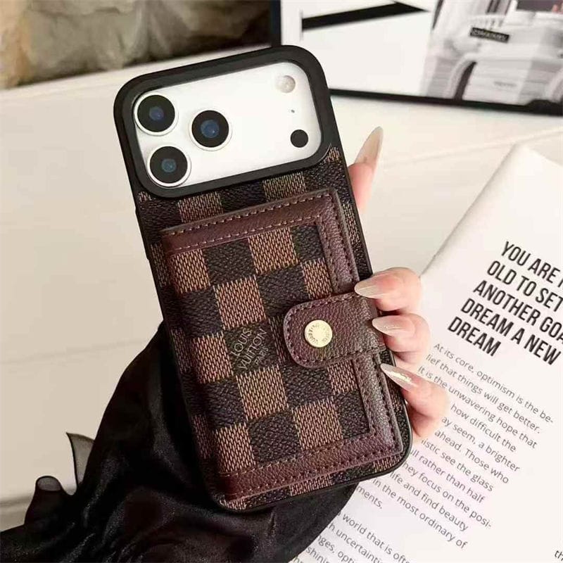 Louis Vuitton iPhone 16 case – monogram magsafe shockproof LV monogram designer phone cover