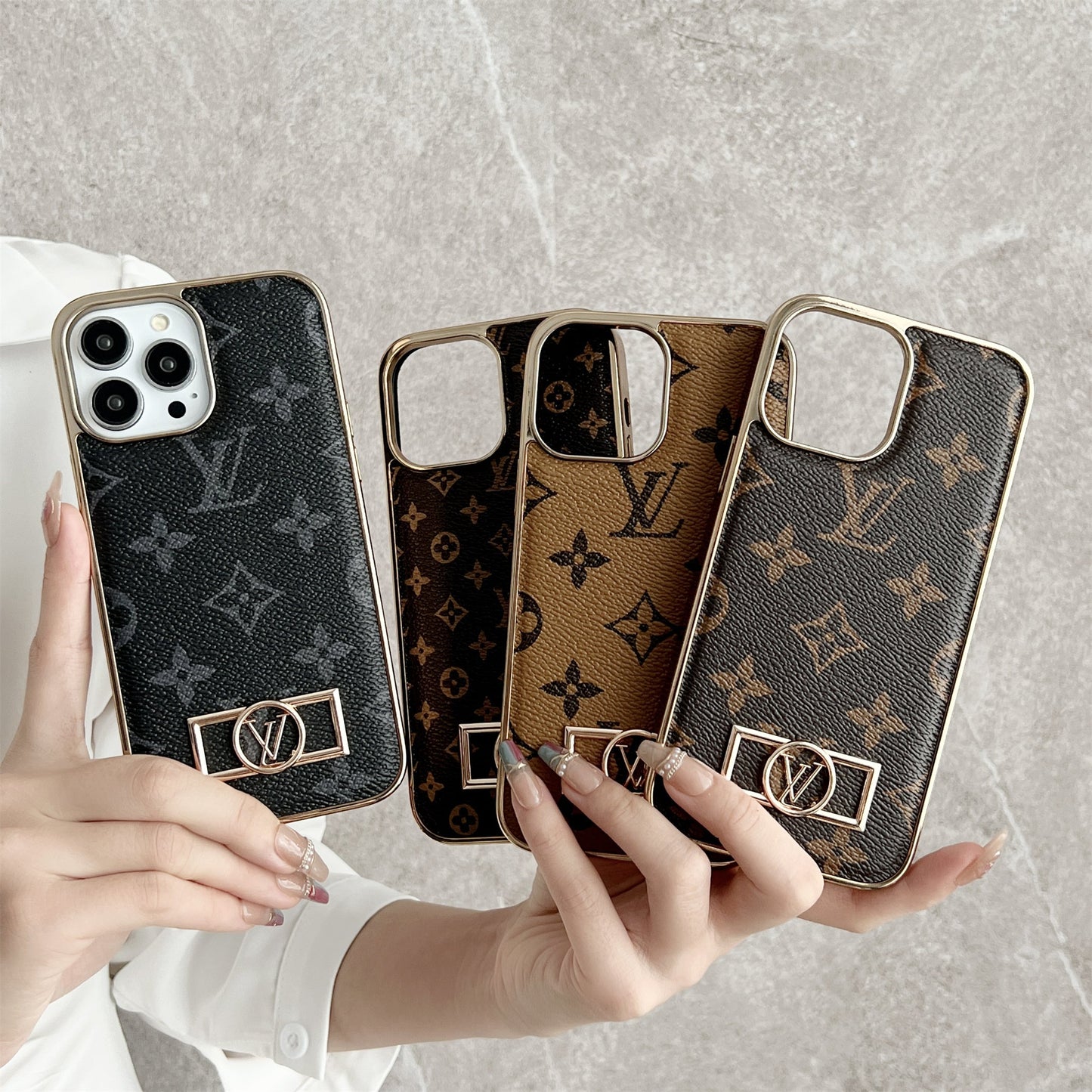 Louis Vuitton iPhone 17 Air case – monogram magsafe shockproof LV monogram designer phone cover