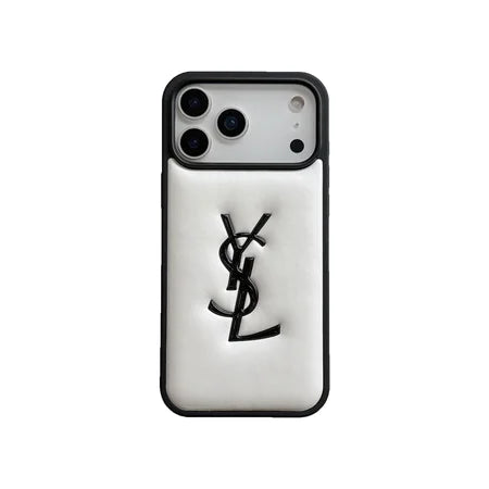 YSL Luxurious Leather Phone Case iPhone 17-12