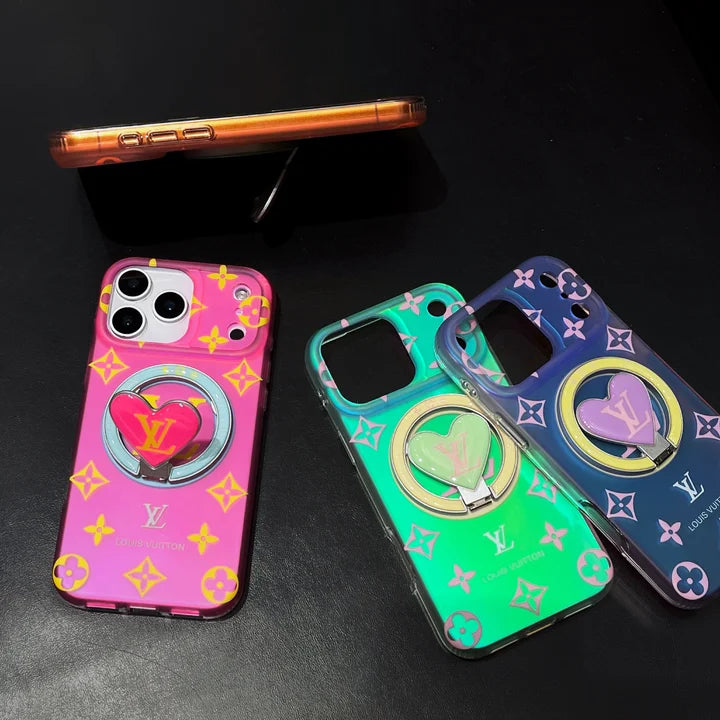 Louis Vuitton Colorful Heart Magnetic Holder For iPhone 17-13
