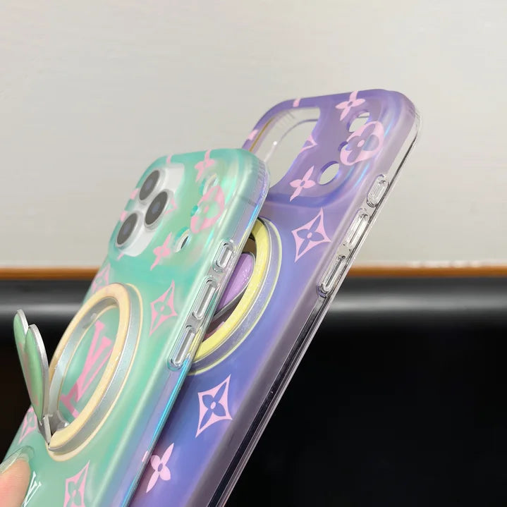 Louis Vuitton Colorful Heart Magnetic Holder For iPhone 17-13