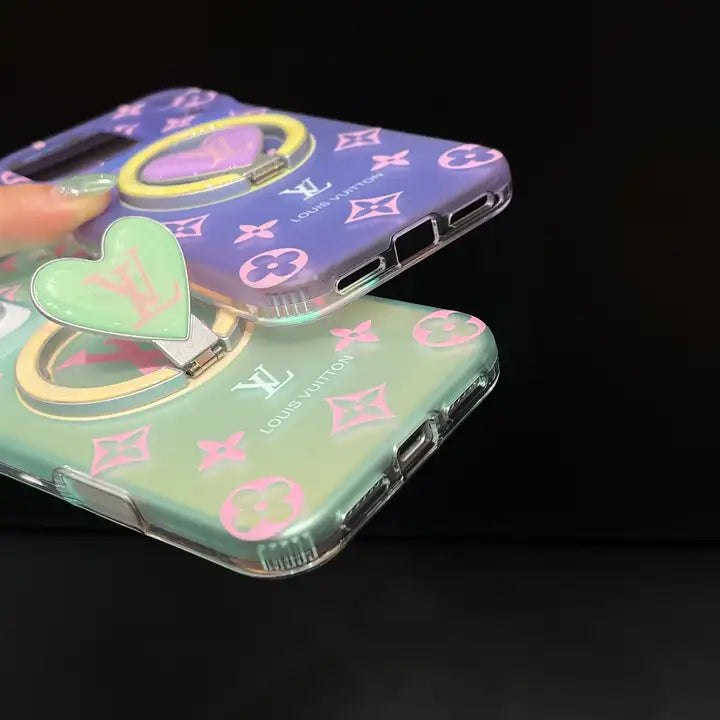 Louis Vuitton Colorful Heart Magnetic Holder For iPhone 17-13