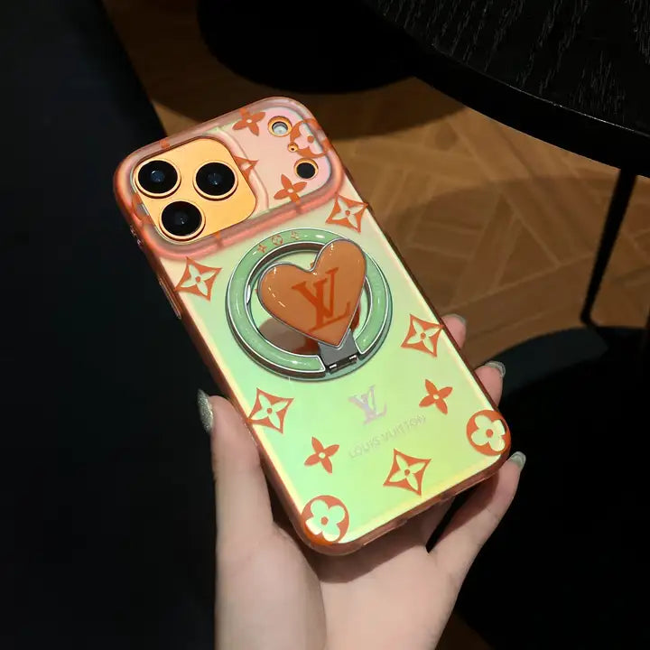 Louis Vuitton Colorful Heart Magnetic Holder For iPhone 17-13