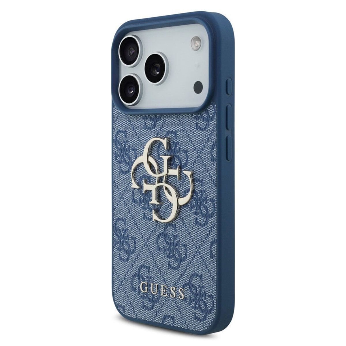 Guess 4G Metal Logo Back Cover For Apple iPhone 17 / 16 /15 /14