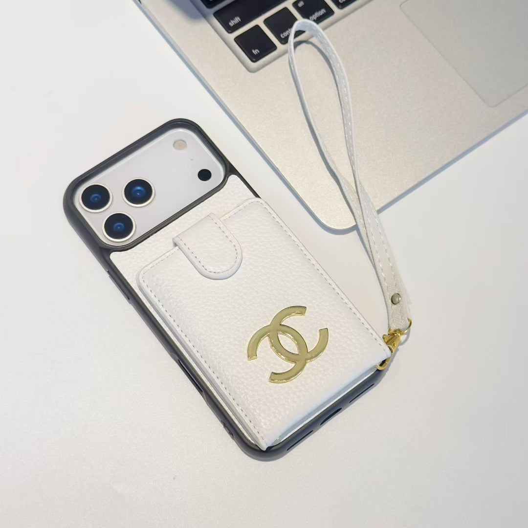 Chanel Luxury Leather iPhone Case