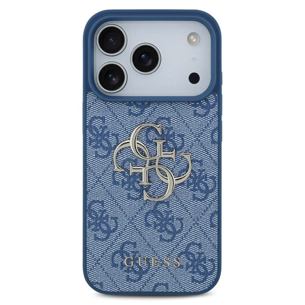 Guess 4G Metal Logo Back Cover For Apple iPhone 17 / 16 /15 /14