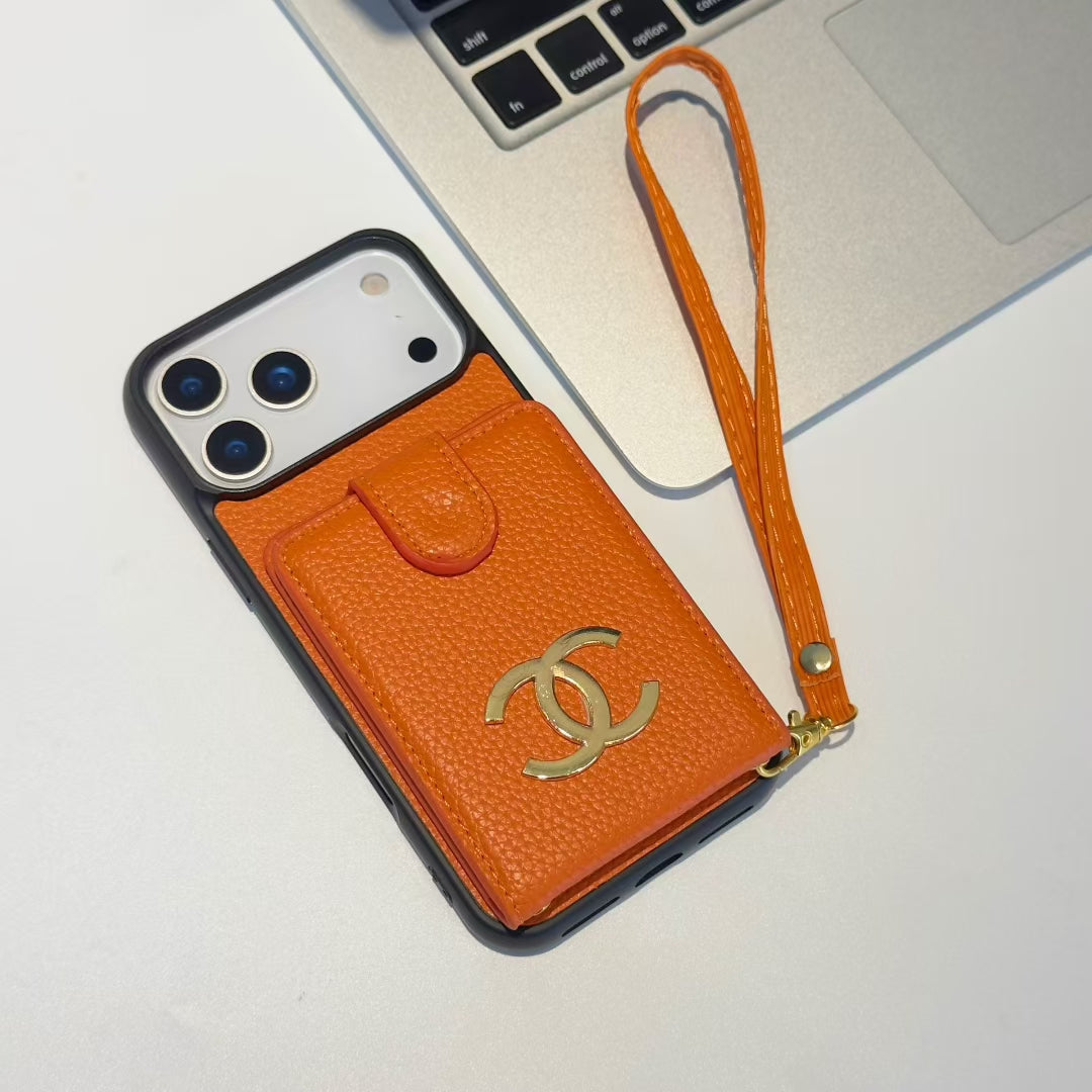 Chanel Luxury Leather iPhone Case