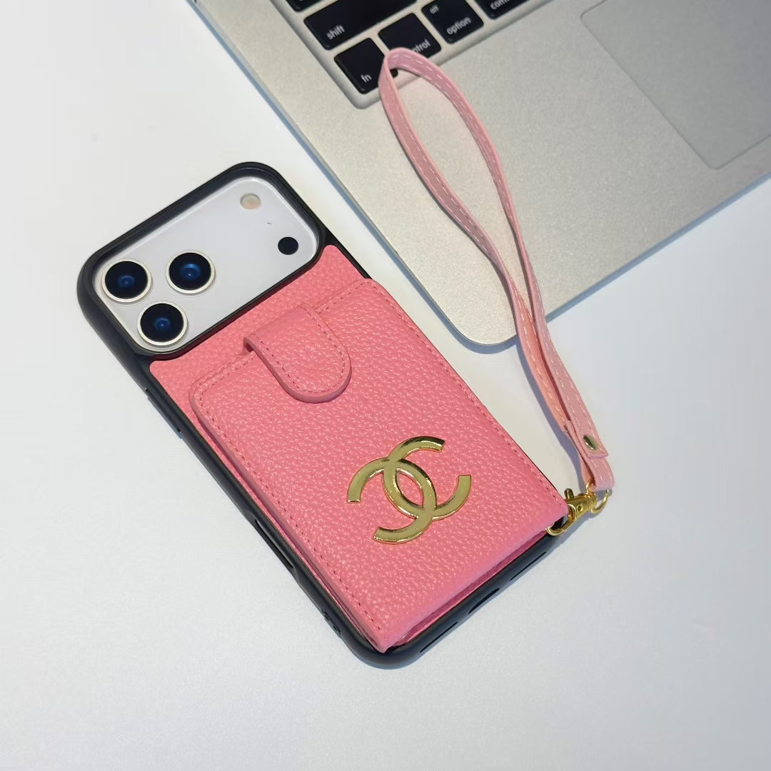 Chanel Luxury Leather iPhone Case
