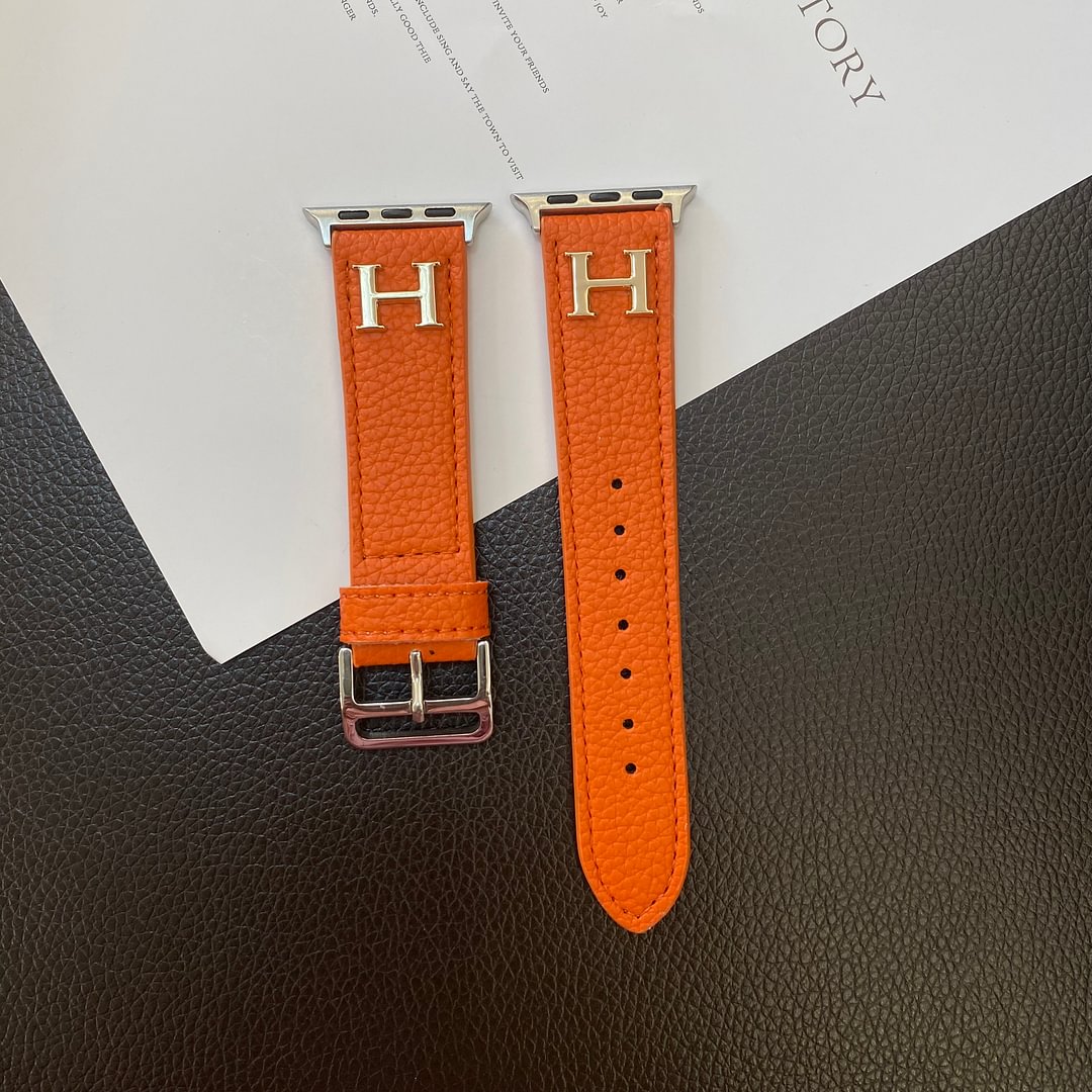 Premium Hermes Leather Watch Strap