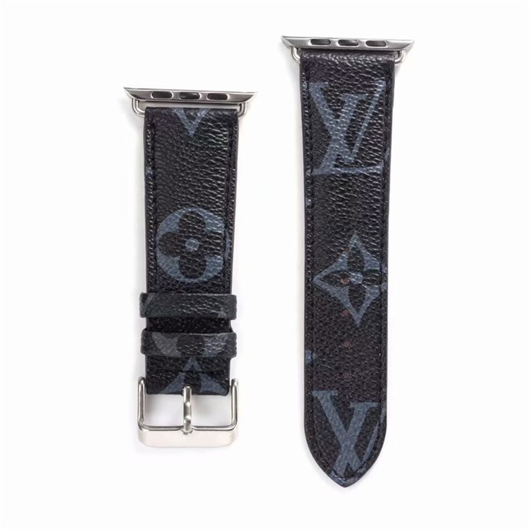 Louis Vuitton Brown Luxury Classic Strap For Apple Watch
