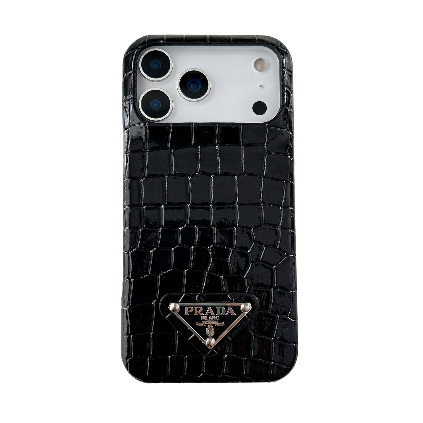 Elegant Prada Apple iPhone Case For iPhone 17 / 16 / 15 / 14