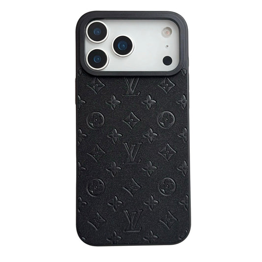 Lux LV Leather Phone Case For iPhone 17 / 16 / 15 / 14