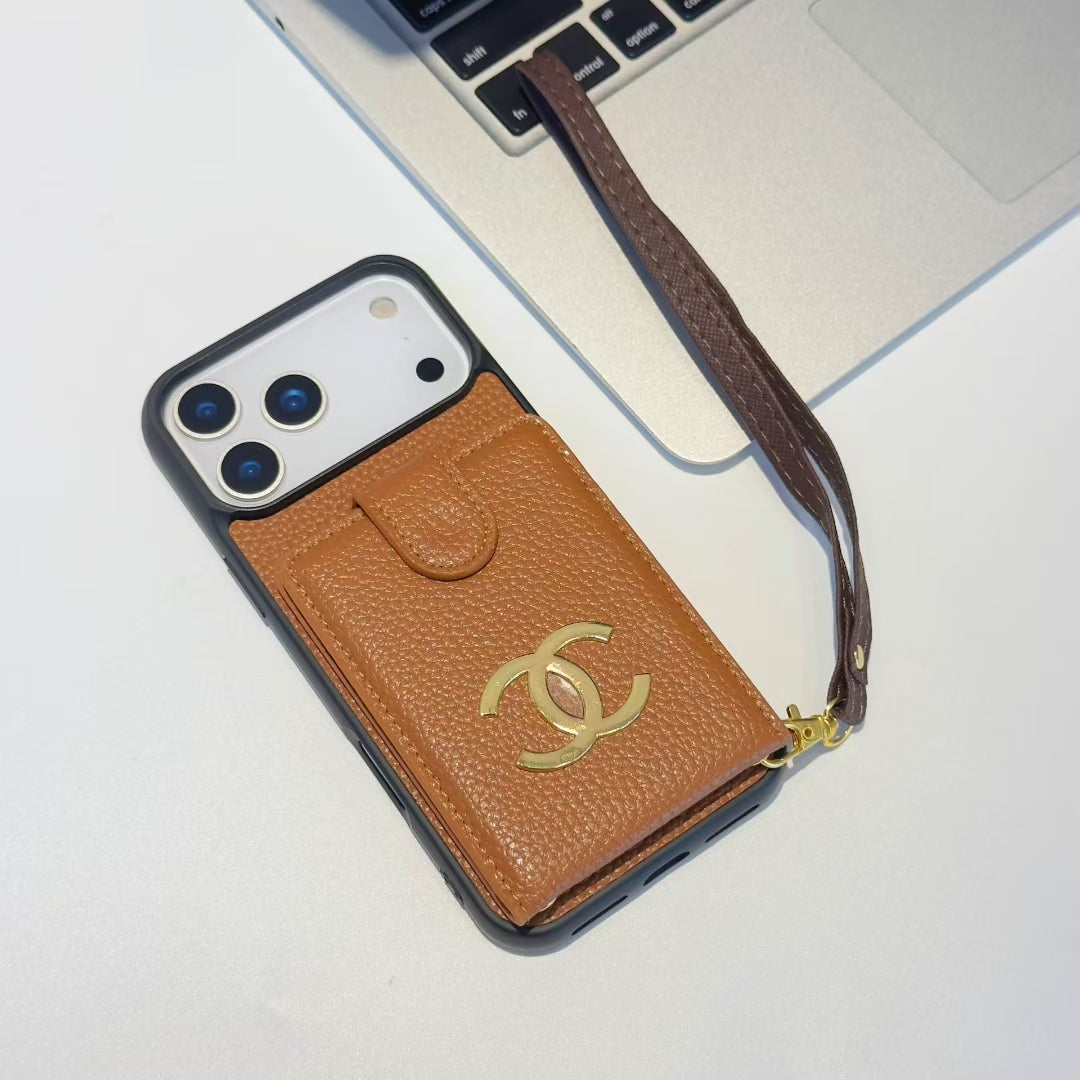 Chanel Luxury Leather iPhone Case