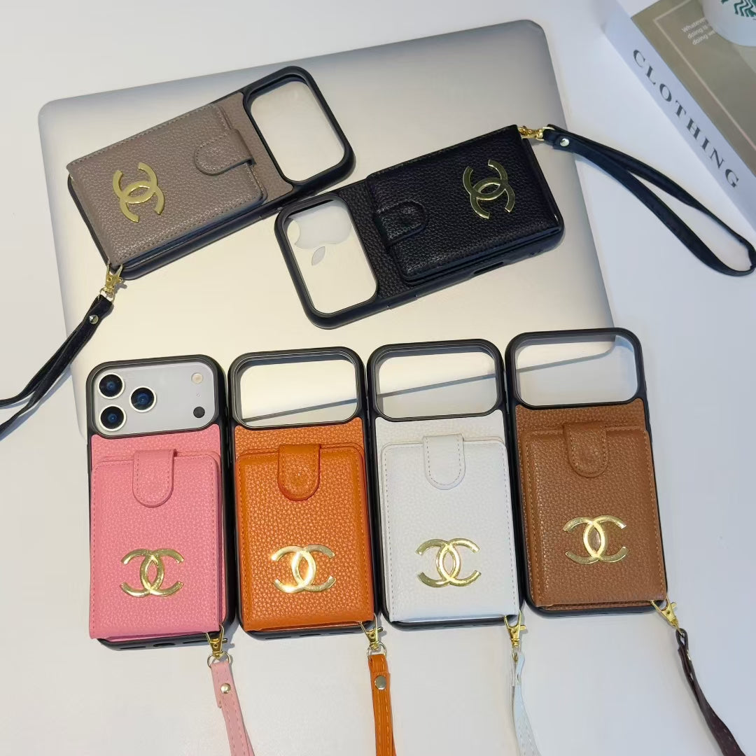 Chanel Luxury Leather iPhone Case