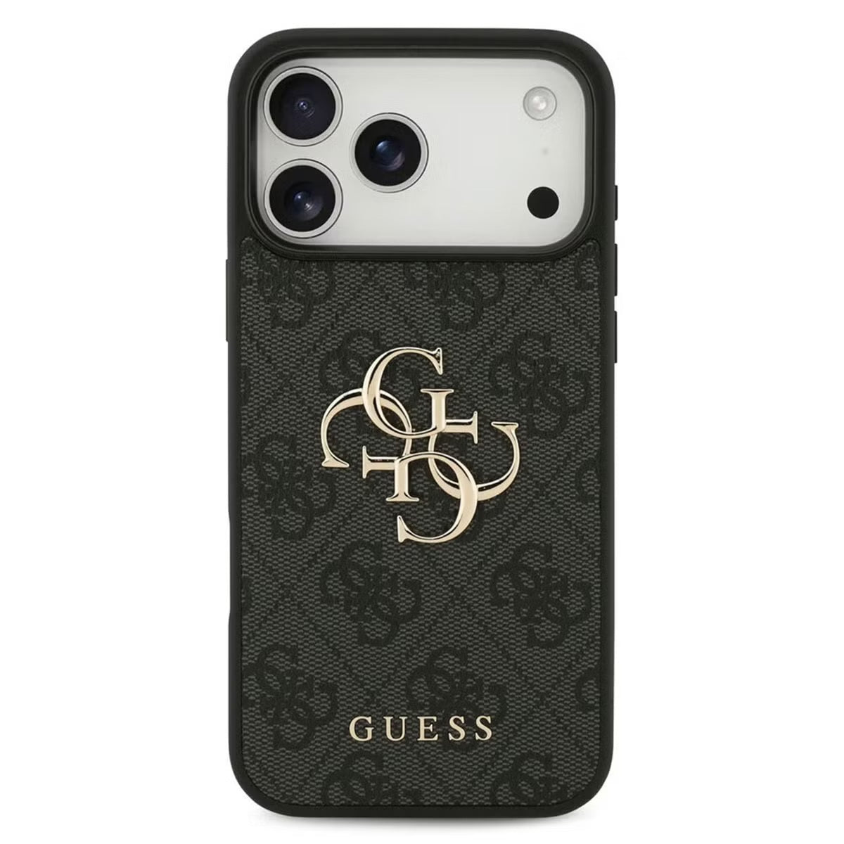 Guess 4G Metal Logo Back Cover For Apple iPhone 17 / 16 /15 /14