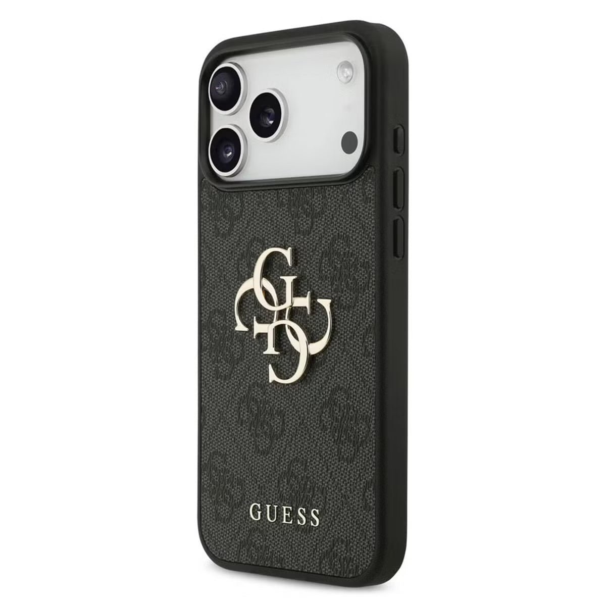 Guess 4G Metal Logo Back Cover For Apple iPhone 17 / 16 /15 /14