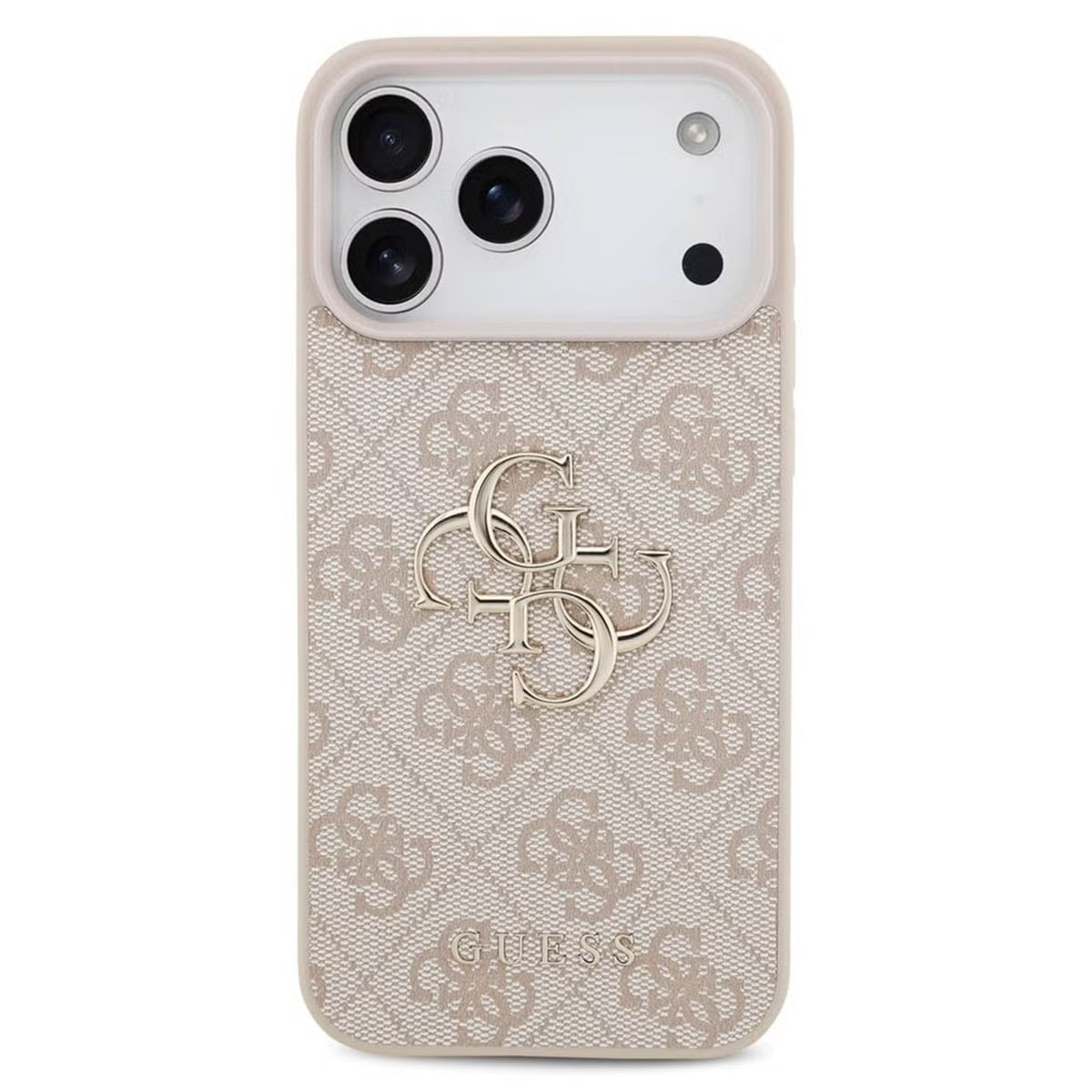 Guess 4G Metal Logo Back Cover For Apple iPhone 17 / 16 /15 /14