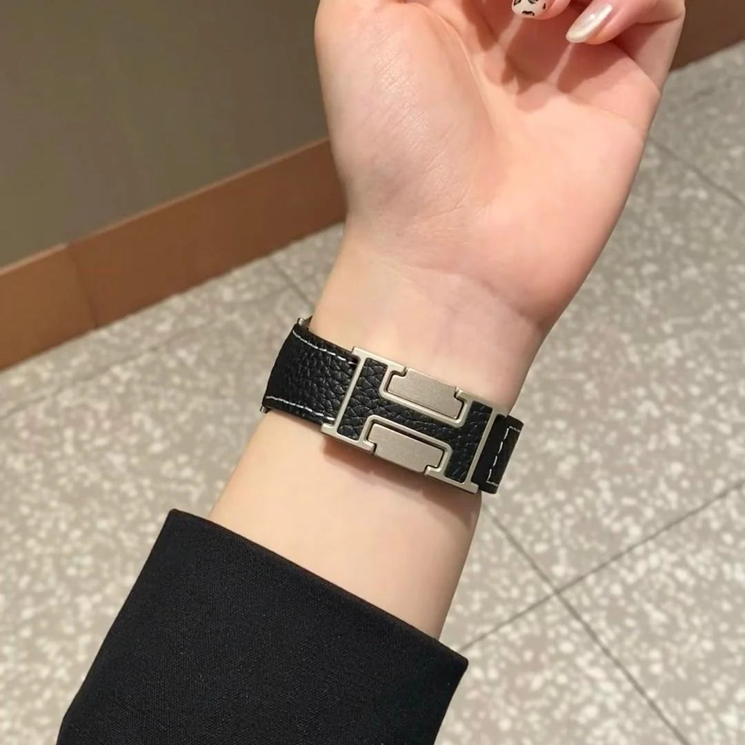 Fashion Hermes Leather Strap