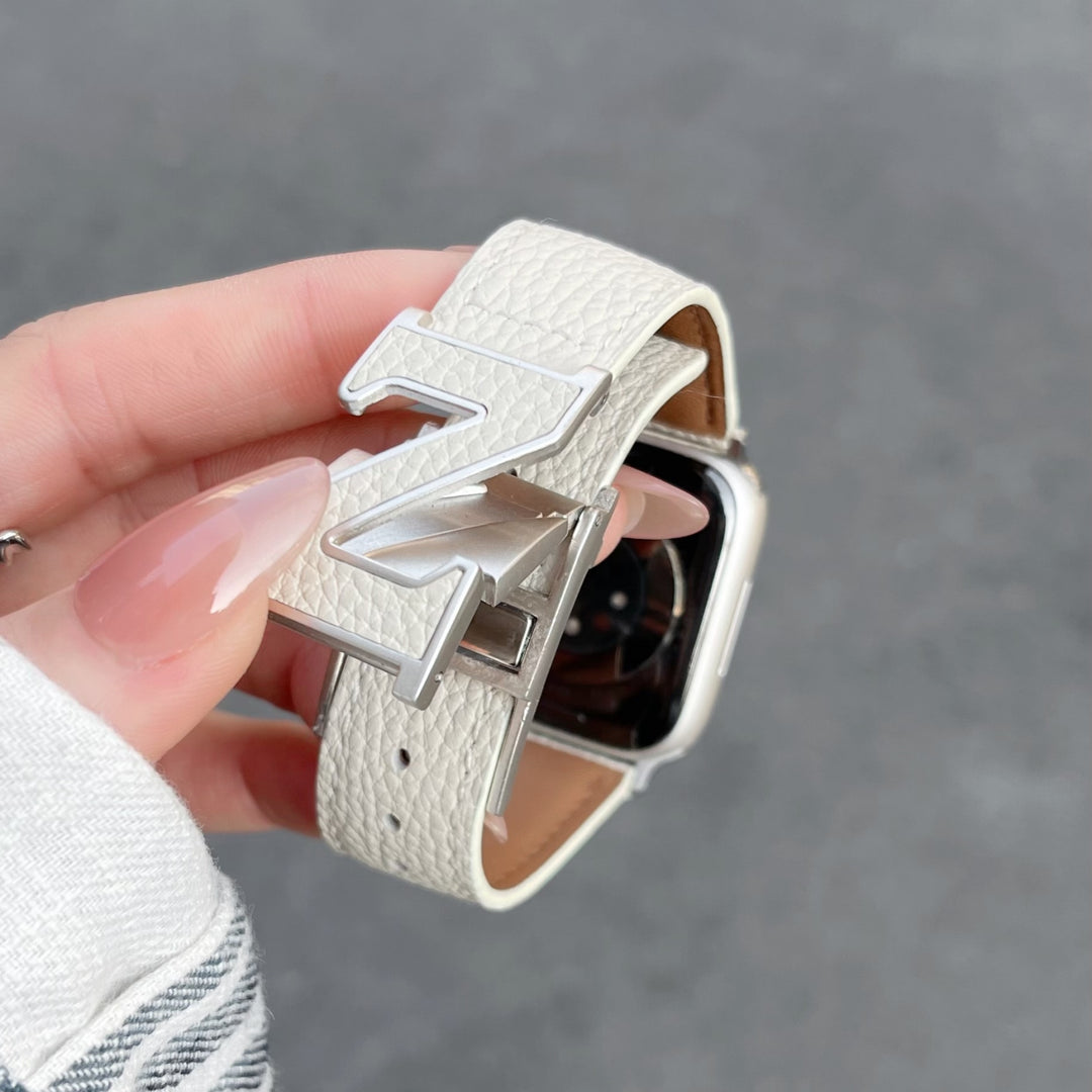 Z-Shaped Leather Strap