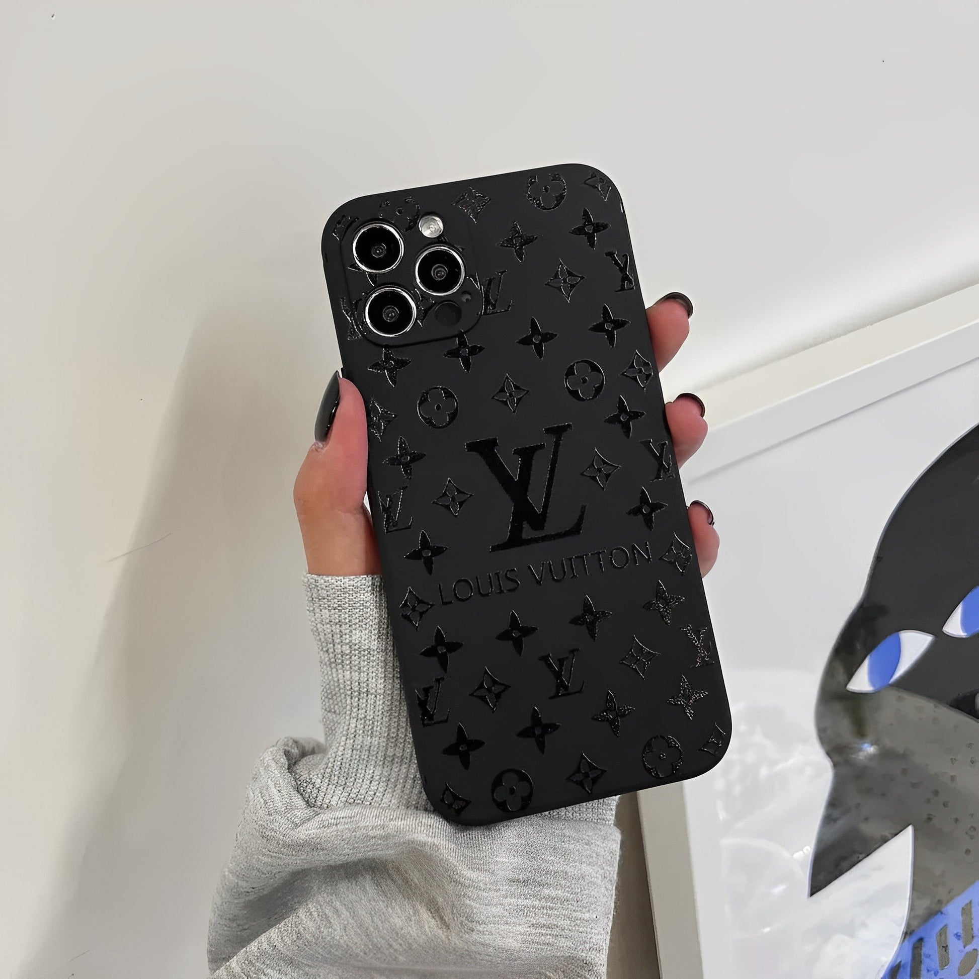Louis Vuitton iPhone 13 case – monogram slim shockproof LV monogram designer phone cover