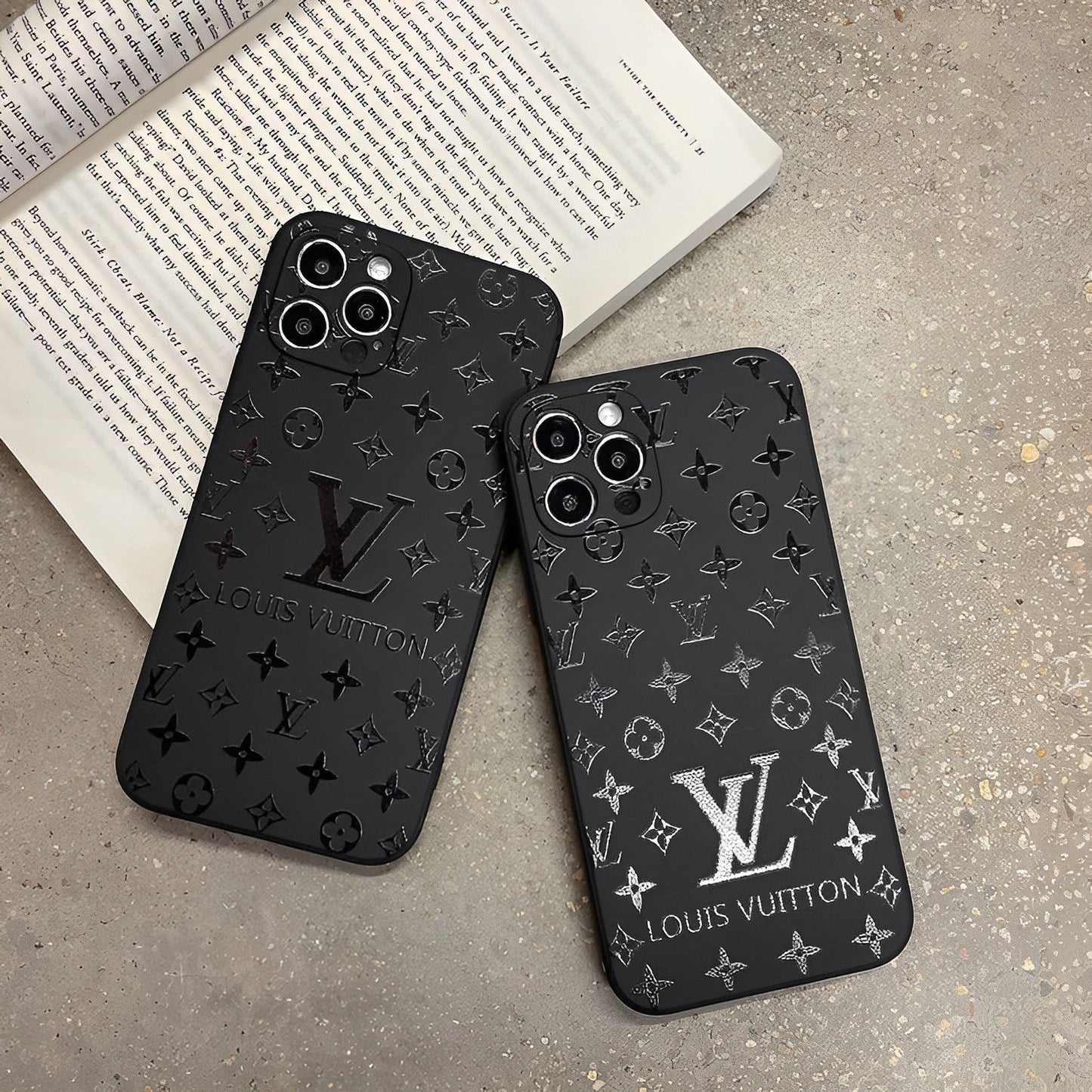 Louis Vuitton iPhone 13 case – monogram slim shockproof LV monogram designer phone cover