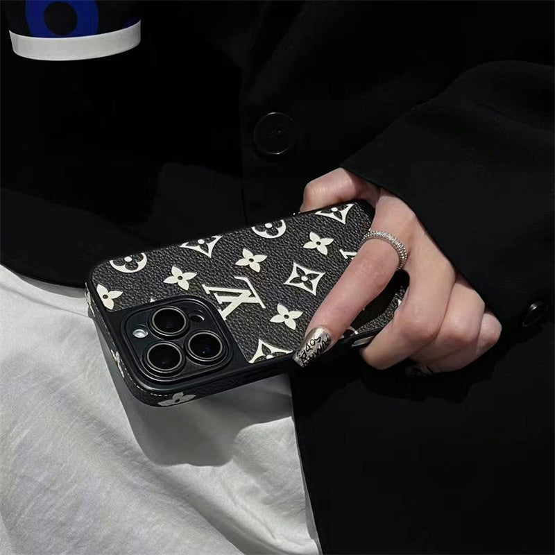 Louis Vuitton iPhone 13 case – monogram slim shockproof LV monogram designer phone cover