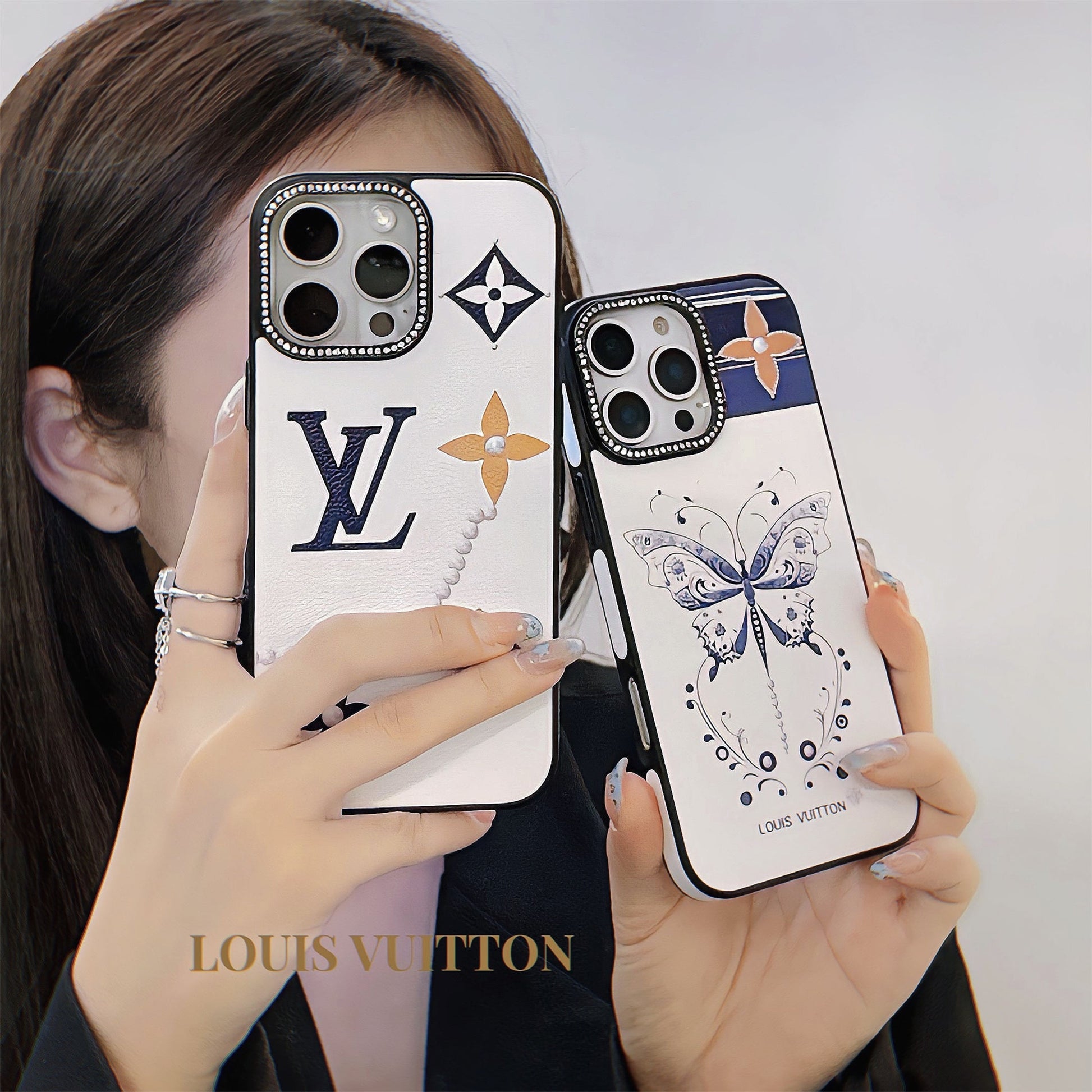 Louis Vuitton iPhone 14 case – monogram designer magsafe LV monogram designer phone cover