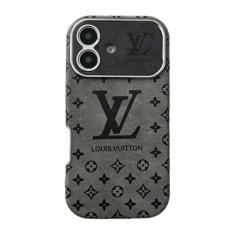Louis Vuitton iPhone 14 case – monogram premium leather LV monogram designer phone cover