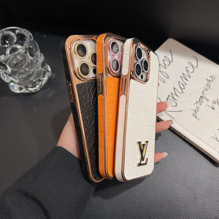 Louis Vuitton iPhone 14 case – monogram slim shockproof LV monogram designer phone cover