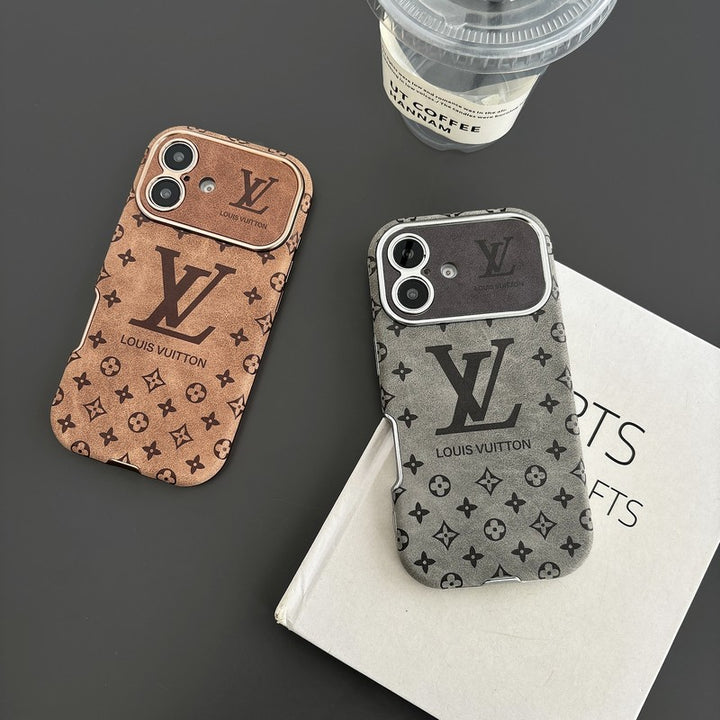 Louis Vuitton iPhone 14 case – monogram slim shockproof LV monogram designer phone cover