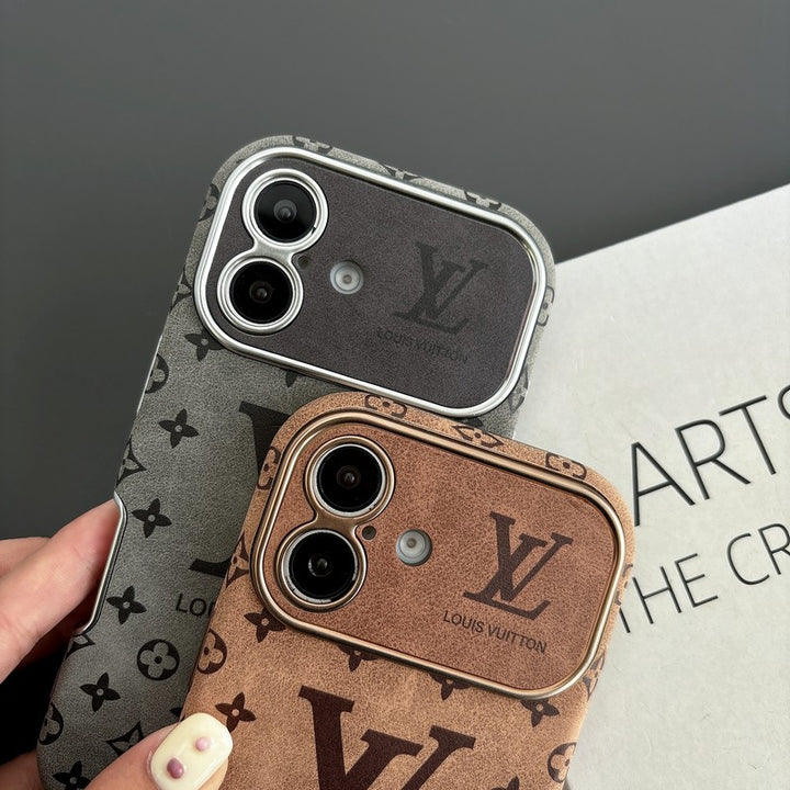 Louis Vuitton iPhone 14 case – monogram slim shockproof LV monogram designer phone cover