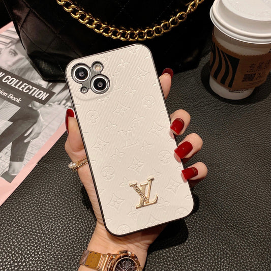 Louis Vuitton iPhone 14 case – monogram slim shockproof LV monogram designer phone cover