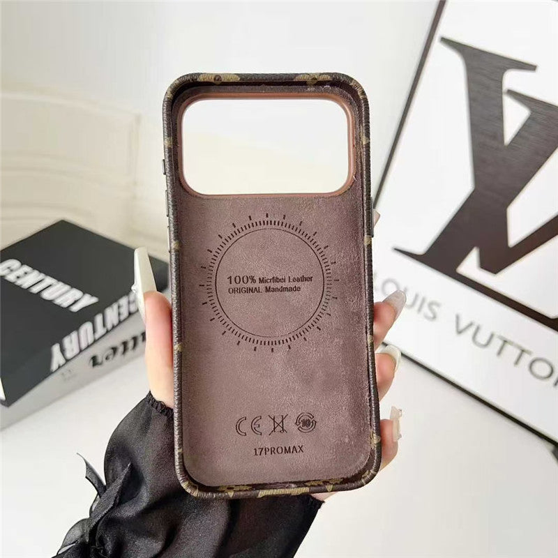Louis Vuitton iPhone 16 case – monogram designer magsafe LV monogram designer phone cover