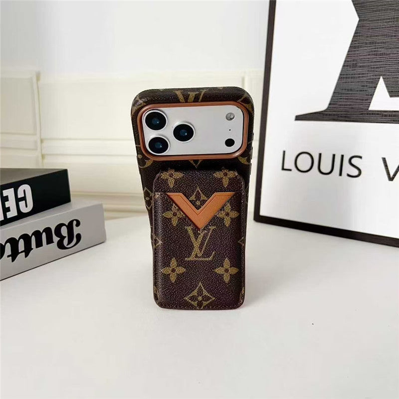 Louis Vuitton iPhone 16 case – monogram slim shockproof LV monogram designer phone cover