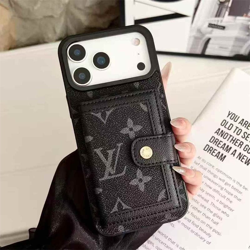 Louis Vuitton iPhone 16 case – monogram slim shockproof LV monogram designer phone cover