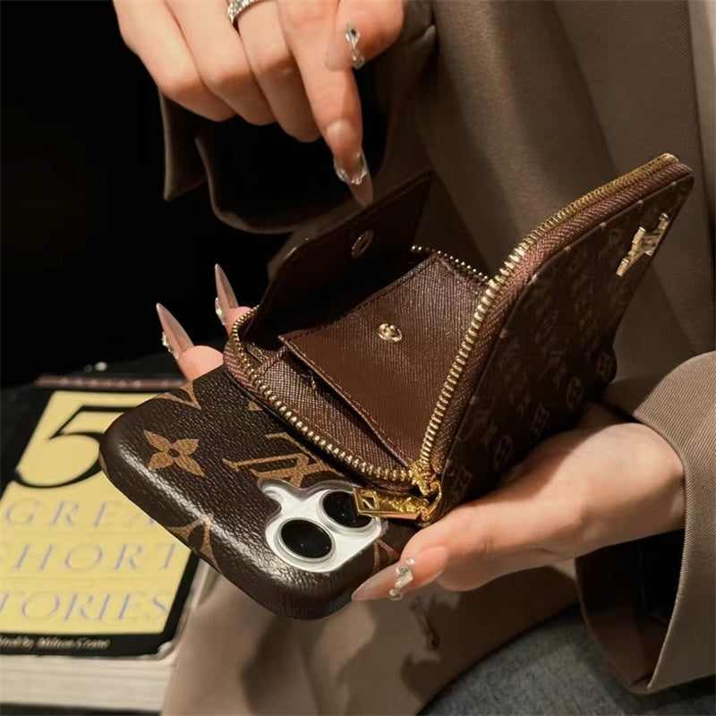 Louis Vuitton iPhone 17 Air case – monogram designer premium LV monogram designer phone cover