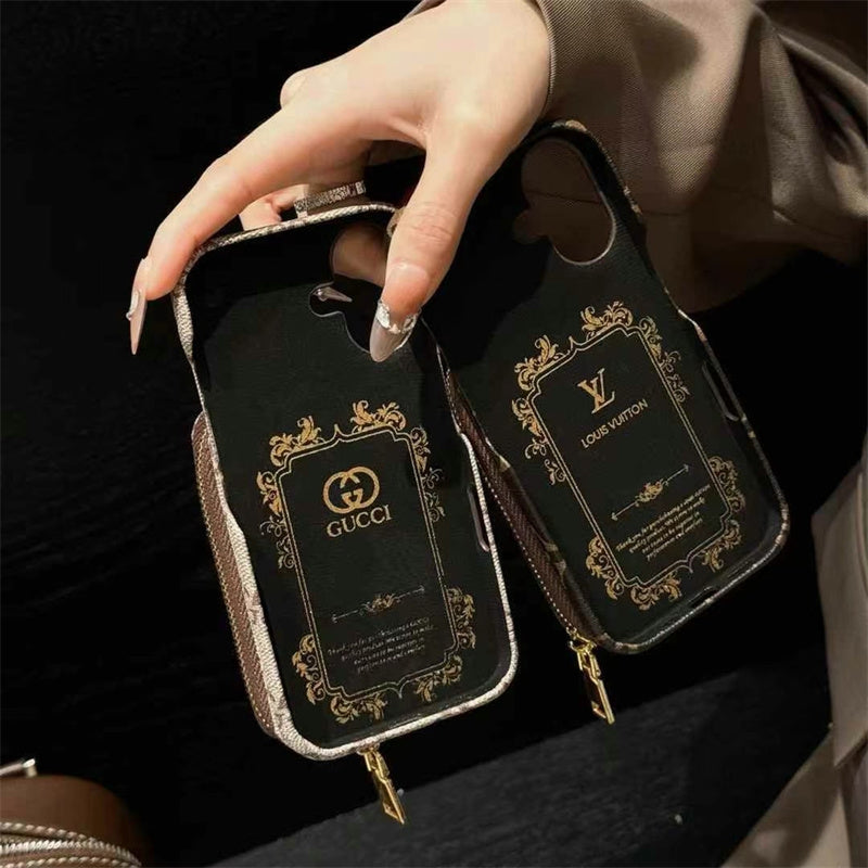 Louis Vuitton iPhone 17 Air case – monogram leather slim LV monogram designer phone cover