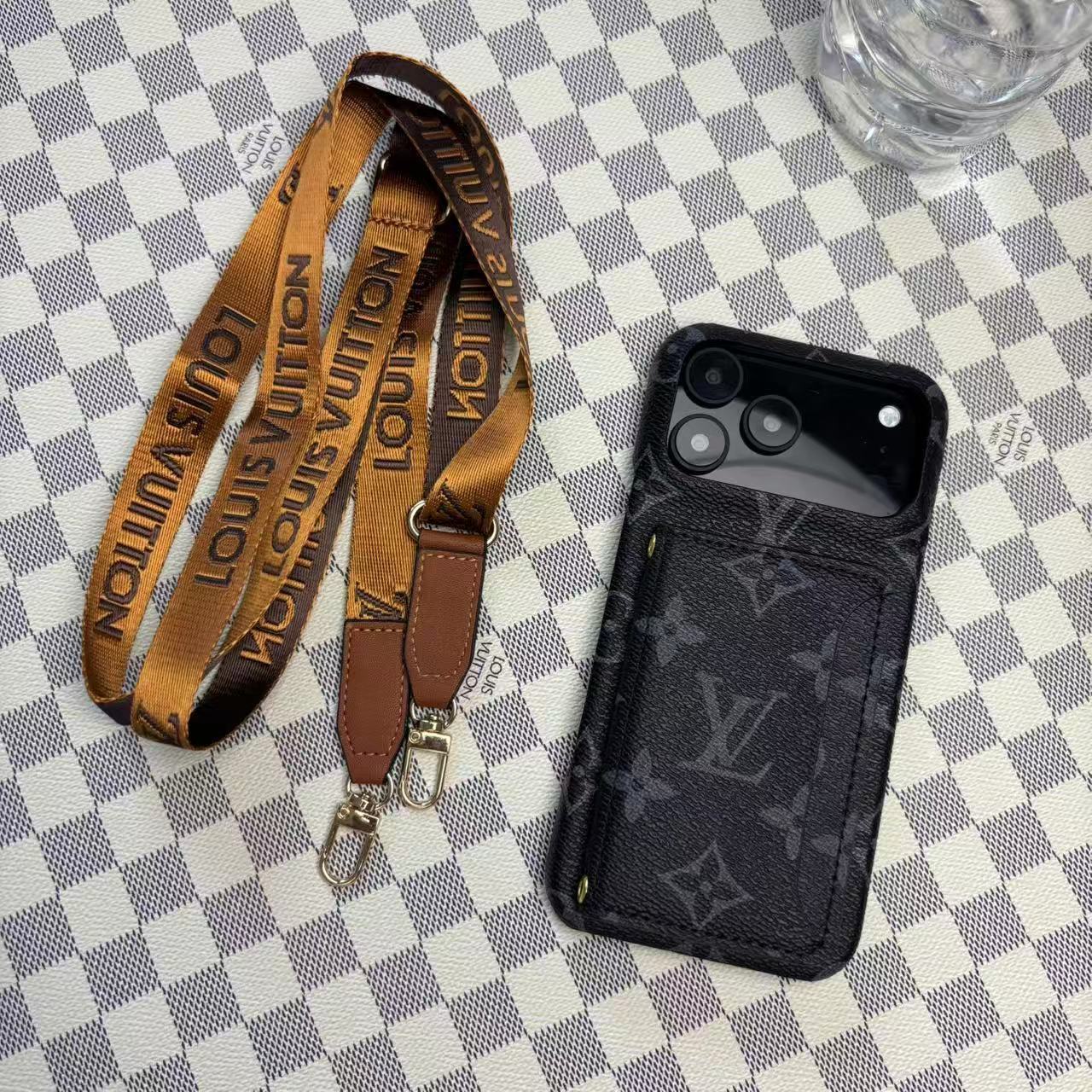 Louis Vuitton iPhone 17 Air case – monogram magsafe shockproof LV monogram designer phone cover
