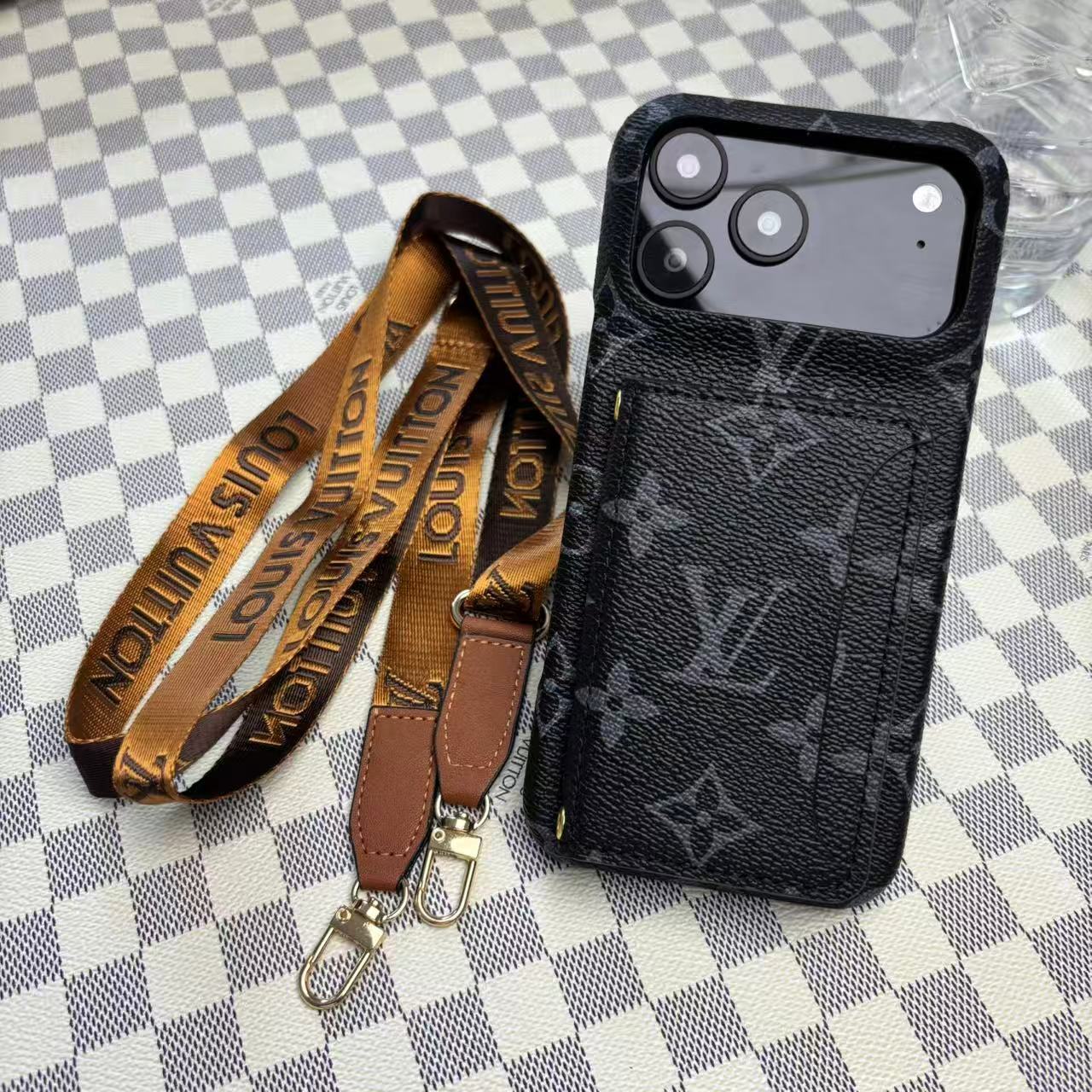 Louis Vuitton iPhone 17 Air case – monogram magsafe shockproof LV monogram designer phone cover