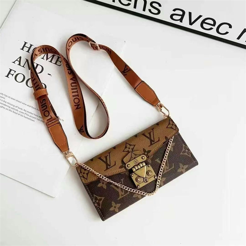 Louis Vuitton iPhone 17 Air case – monogram premium leather LV monogram designer phone cover