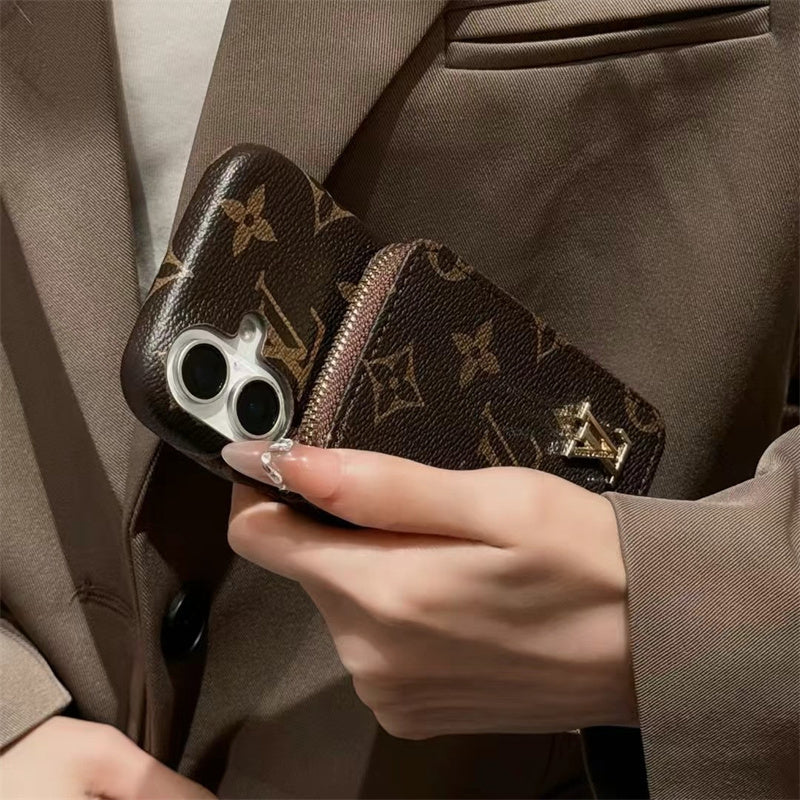 Louis Vuitton iPhone 17 Air case – monogram slim shockproof LV monogram designer phone cover