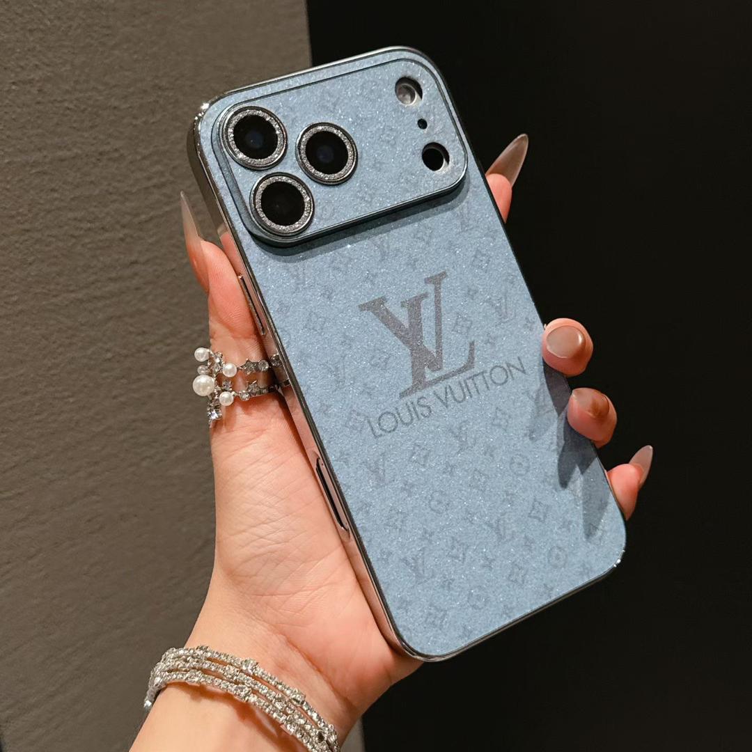 Louis Vuitton iPhone 17 case – luxury leather slim LV monogram designer phone cover