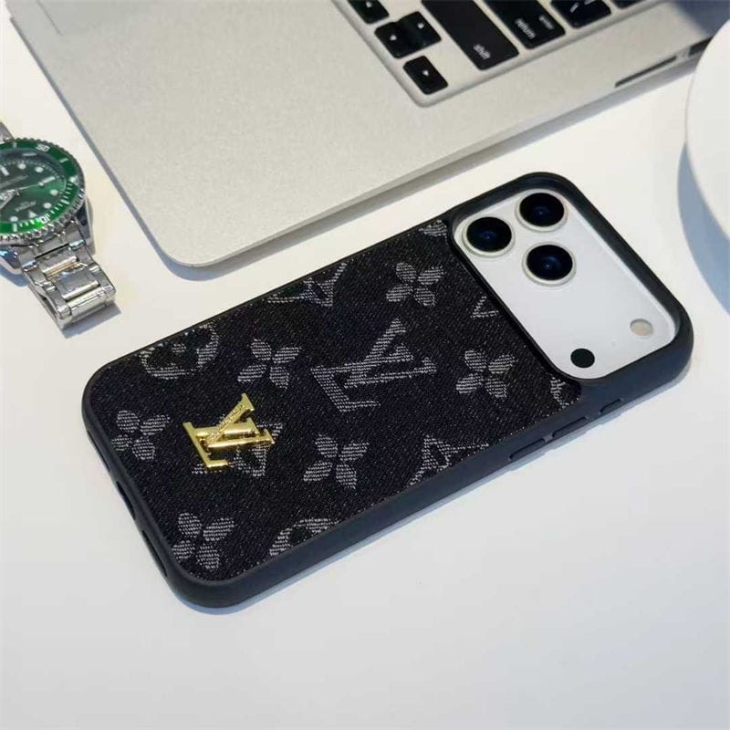 Louis Vuitton iPhone 17 case – luxury leather slim LV monogram designer phone cover