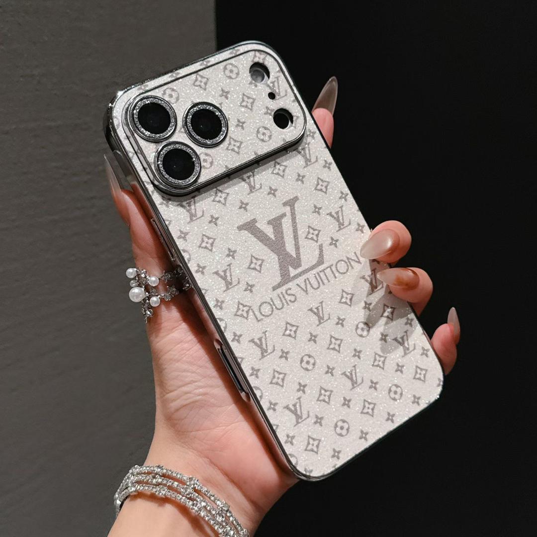 Louis Vuitton iPhone 17 case – luxury premium leather LV monogram designer phone cover