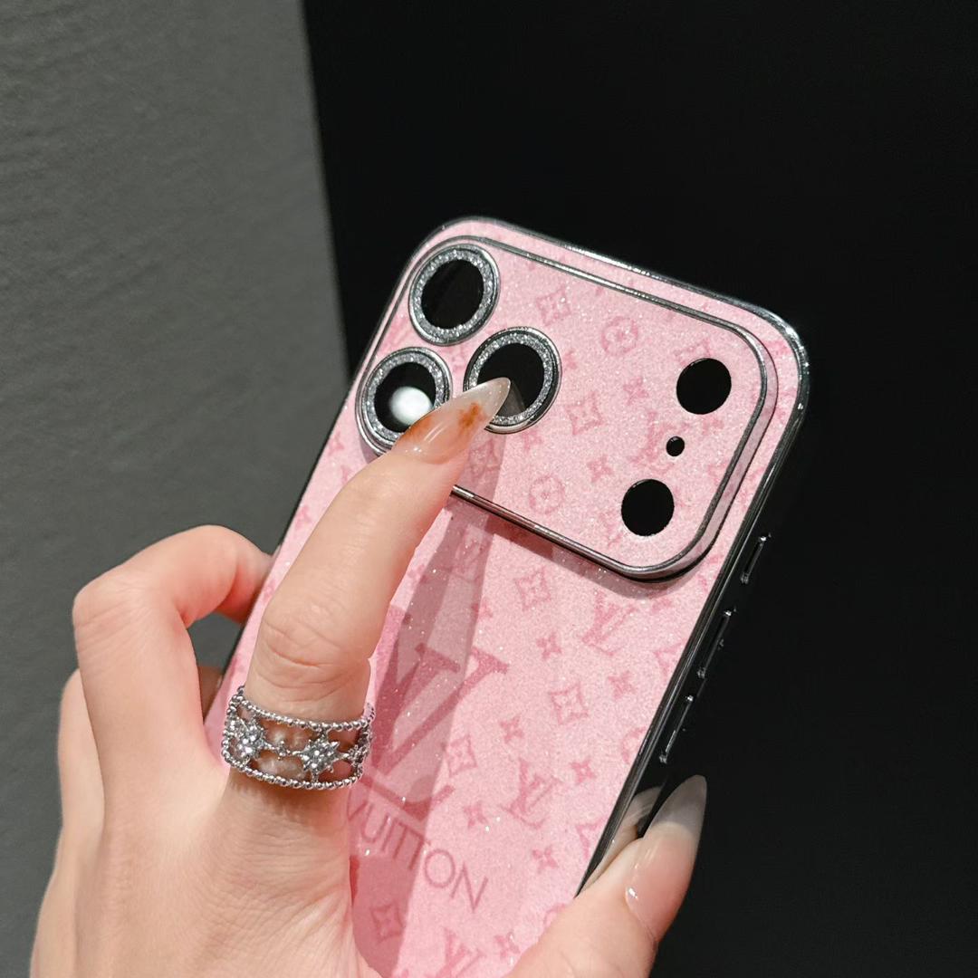 Louis Vuitton iPhone 17 case – luxury premium leather LV monogram designer phone cover